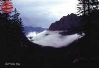 Fog Redfish Creek Valley Sawtooth Mountains Grand Mogul 