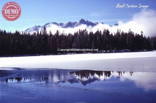 Grand Mogul Reflections Little Redfish Lake