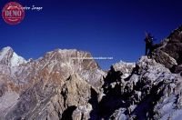 Climber Mount Idaho Lost River Mountain