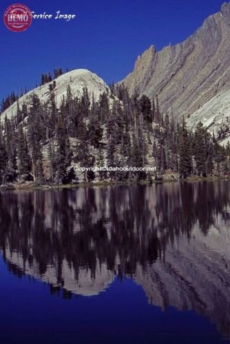 Chinese Wall Ocalkins Lake White Cloud Wilderness 