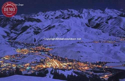 Ketchum Sun Valley BY Moonlight