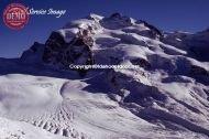 Glaciers Mount Rosa Switzerland 