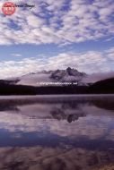 Grand Mogul Fog Reflection Redfish Lake