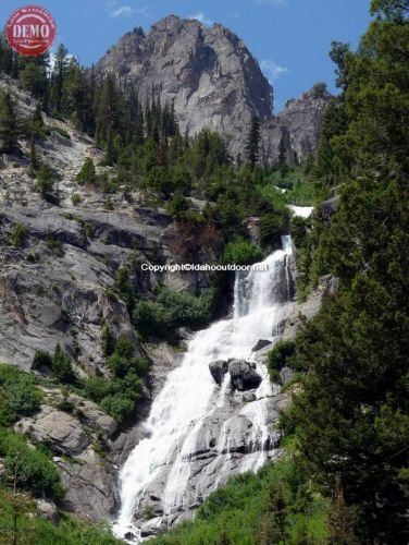 Lower Goat Falls Sawtooth Wilderness