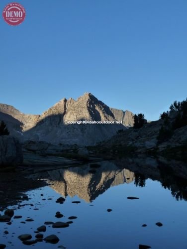 Sierras Evolution Basin Mountain Lake 