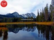 Sawtooth Fishhook Pond Reflections 