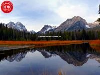 Reflections Fishhook Pond Sawtooth 