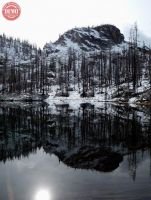 Fire Ravaged McGown Lake No. 1 Sawtooths
