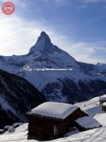 Swiss Mountain Village Matterhorn Switzerland