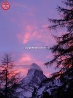 Matterhorn Switzerland Evening Sunset 