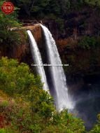 Wailua Falls Hawaiian Island Kauai