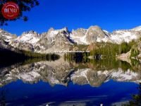 Alice Lake Sawtooths Reflections 