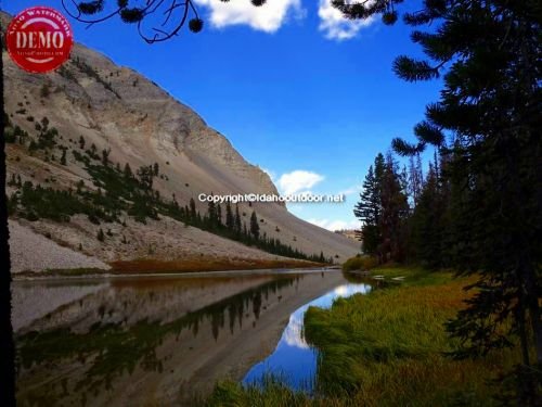 Champion Lake Reflections White Clouds