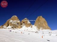 Gondola Dolomites Val Gardenia Italy