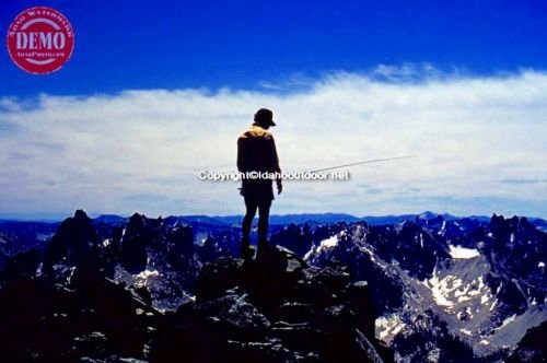 Fly Fisherman Horstman Peak