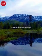 Mirror Image Boulder Mountains