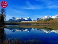 Little Redfish Lake Echoes Sawtooths