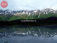 Alaska Mountain Lake Reflections Seward