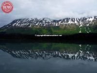 Seward Alaska Mountain Lake Reflections 
