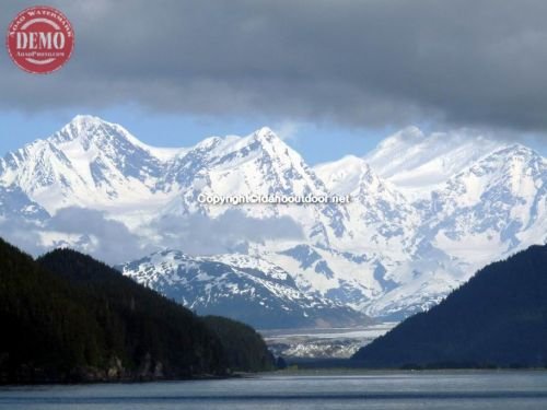 Clouds Alaska Fairweather Mountains 