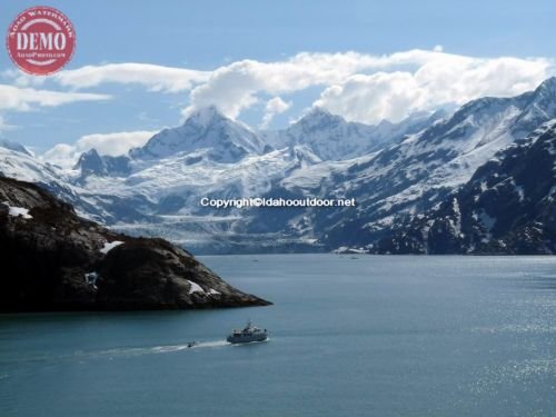 Glacier Bay Alaska Johns Hopkins Inlet