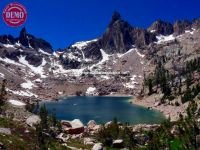 Sawtooths Fishhook Lake No. 2 