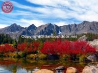 Round Lake Pioneer Mountains Fall
