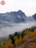 Sawtooths Fog Fall Fishhook Ridge 