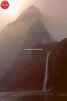 Milford Sound Waterfalls New Zealand 