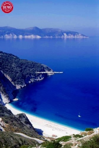 Myrtos Beach Kefallinia Greece