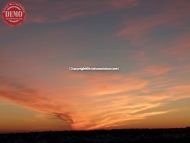 Sunset Sky Shoshone Lava Fields