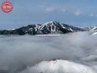 Above Clouds Sun Valley Bald Mountain 