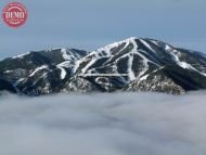 Sun Valley Above Clouds Bald Mountain