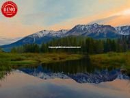 Boulder Mountains Beaver Pond Mirror