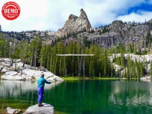 Fly Fishing Finger of Fate Lake