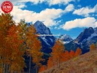 Sawtooths Fishhook Creek Ridge Fall