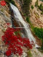 Bridal Veil Falls Sawtooths