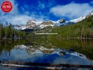 Hell Roaring Lake Sawtooth Mirror