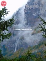 Jungfrau Falls Lauterbrunnen Switzerland