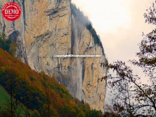 Stubbach Falls Switzerland Lauterbrunnen