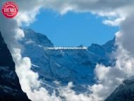 Lauterbrunnen Valley Circle of Clouds Switzerland