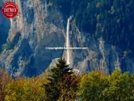 Stubbach Waterfall from Wengen