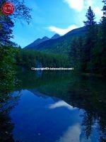 Dewey Lake Reflections Alaska