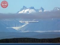 Alaska’s Coastal Mountains Glacier Clouds