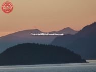 Evening Sunset Ketchikan Alaska