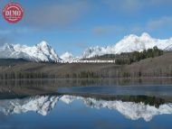 Little Redfish Lake Sawtooth Wilderness Mirror 