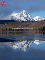 Mirror Little Redfish Lake Horstman Peak