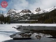 Hell Roaring Lake Winter Reflections