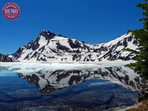 Mount Regan Sawtooth Lake Mirror