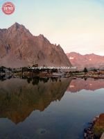 Rae Lakes Reflections Sierras